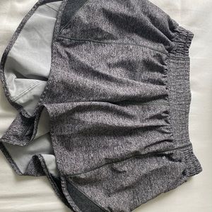Lululemon Hotty Hot Shorts Grey